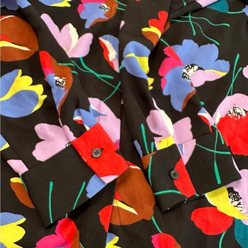 Halogen Long Sleeve Collared Button Down Shirt Si… - image 7